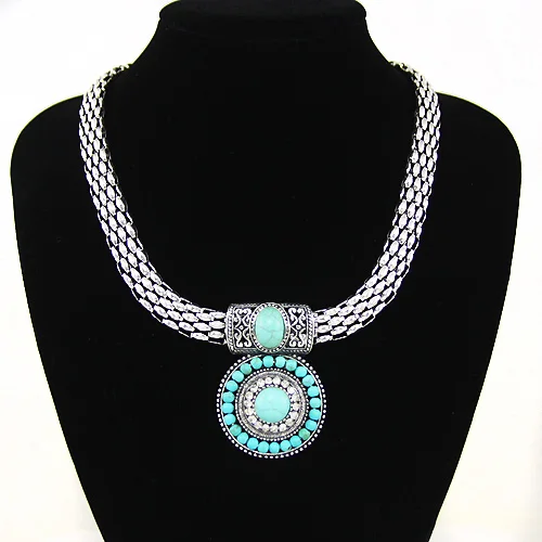 Женское Ожерелье в богемном стиле большой чокер бусины для ожерелья ювелирные