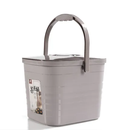 Горячая продажа с крышкой утолщенное ведро для чая поднос дренажная подставка