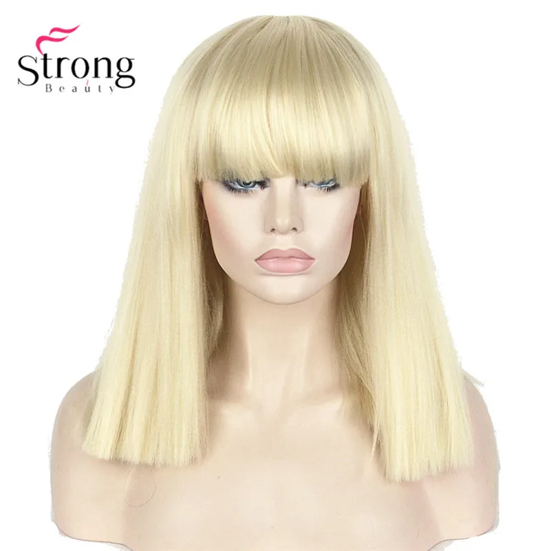 Парик из синтетических волос средней длины|wig wig|wig fullwig straight |