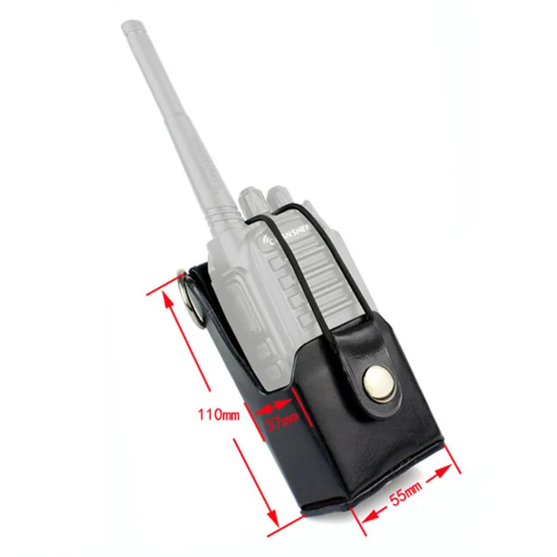 

Новый Черный Многофункциональный чехол для переноски раций/кобура для радио Mag One Q5 cav H500 BAOFENG BF-666S 777S 888S UV5R, 2 шт.