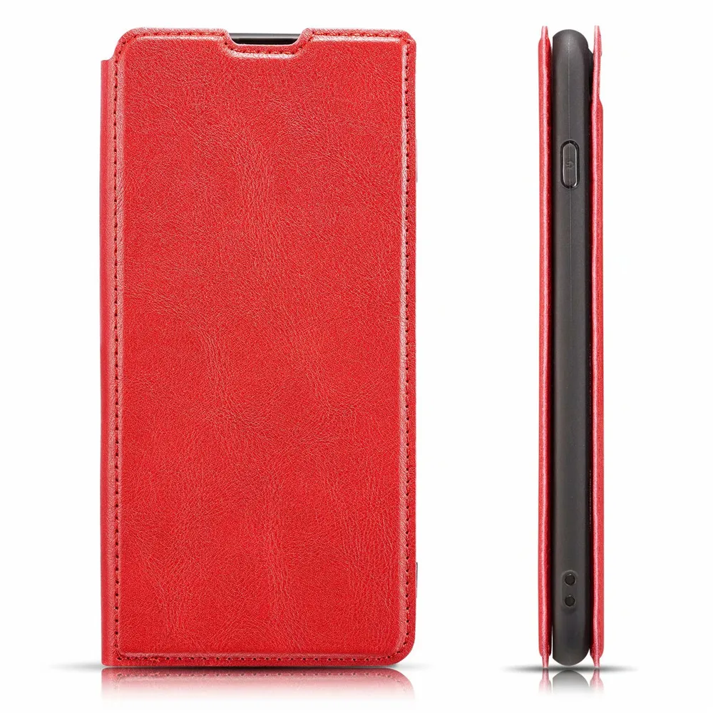 Red yujia Роскошный кожаный чехол-книжка чехол для samsung S10 S9 S8 плюс S10e Примечание 10 5g S7 Edge note 9 8 A6 A7 A8 A9 J4 J6 плюс A30 A40 A50 A70 крышка - Цвет: Red yujia