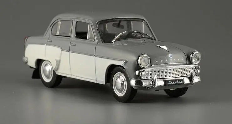 Модель автомобиля из 1:43 сплава, высокая имитация Moskvich 407 автомобильные игрушки, металлические отливки, качественная Коллекционная модель, игрушечный автомобиль