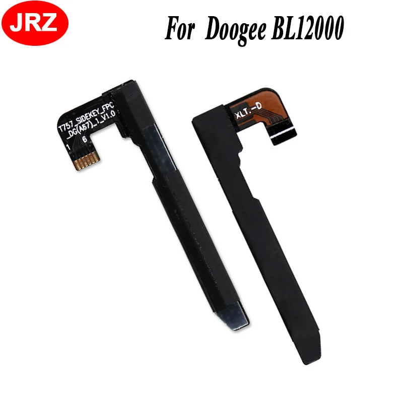JRZ Для Doogee BL12000 Боковая кнопка 100% Новый гибкий кабель питания и громкости FPC