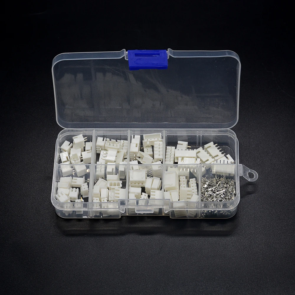 230 шт./корт. XH 2,54 2p 3p 4p 5-контактный 2,54 мм комплект клемм ...