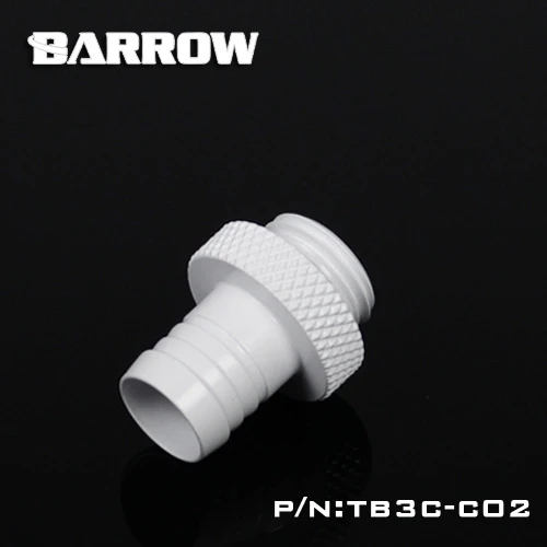 Barrow черная Латунь G1/4 ''резьба 3/8 ручная затяжка пагода Тип коннектора для 9 5 мм