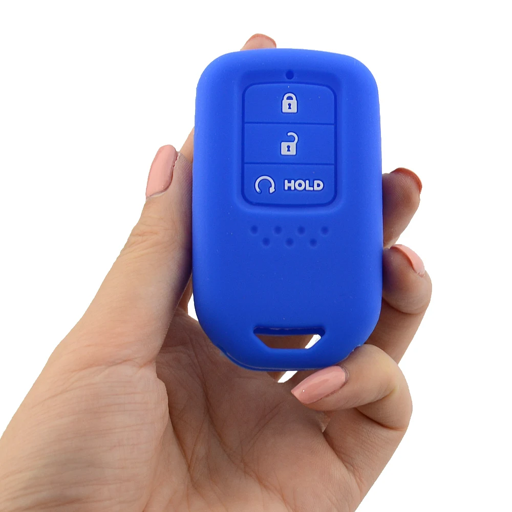 OkeyTech Мягкий силиконовый чехол для ключа автомобиля Honda AVANCIER Новый URV CRV 2017 высокое