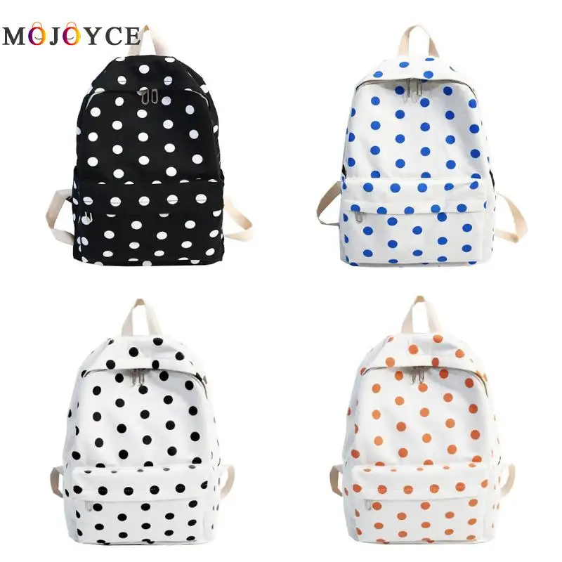 Модный женский рюкзак простые школьные сумки милый дорожный холщовый ранец с