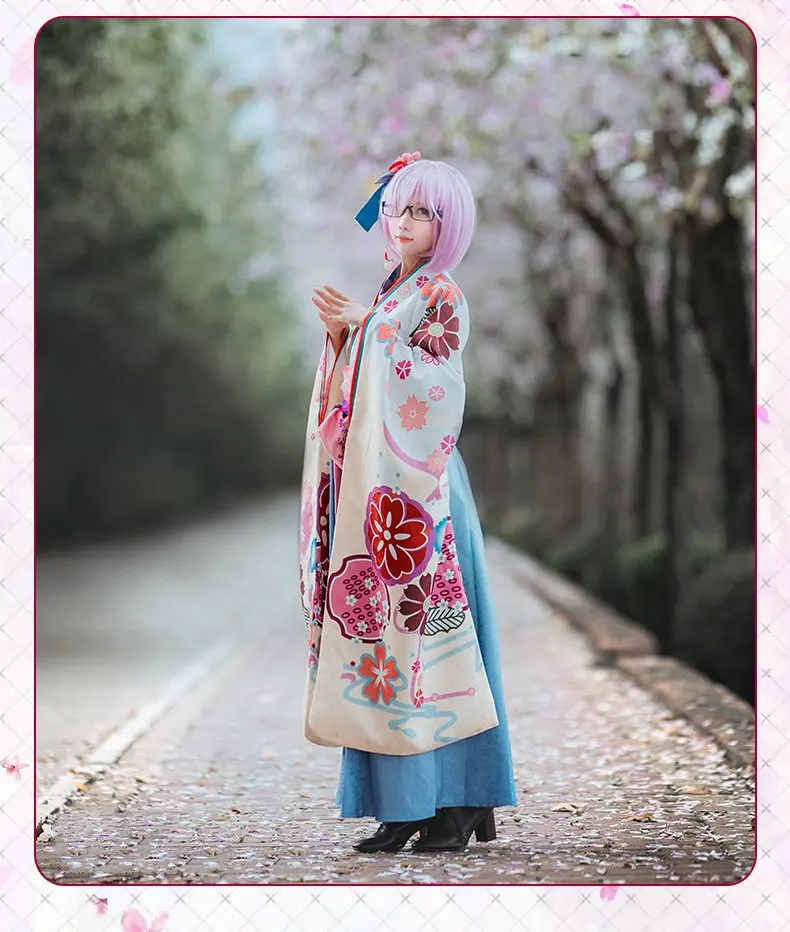 

Fate Grand Order Cosplay Costume Matthew Kyrielite Cosplay Costume New Year Kimono Shielder Cosplay Matthew Kyrielite Costume