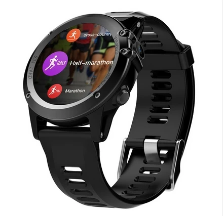 Спортивные Смарт-часы H1 Android 4 водонепроницаемые 1 39 &quotMTK6572 BT 0 3G Wifi GPS SIM для iPhone