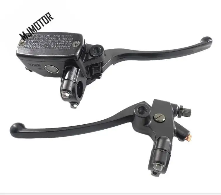 

2models Black Hydraulic Brake Handle and brake Drum handle for Chinese Scooter QJ Keeway Honda Yamaha Motorcycle CNC ATV Part