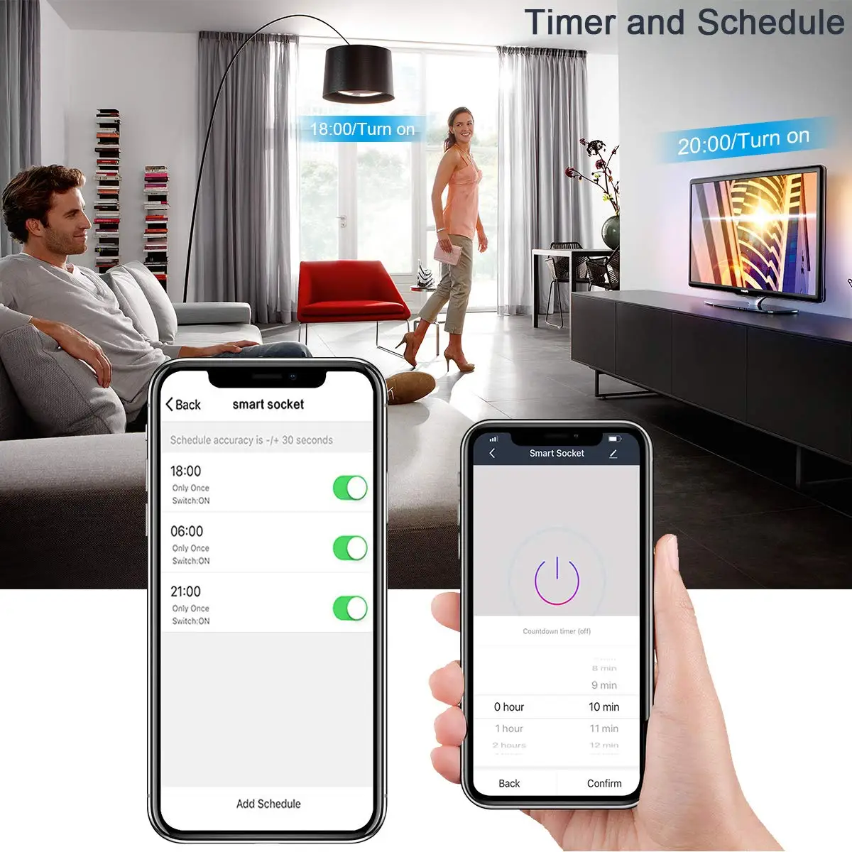 Wi-Fi умная розетка мини Великобритания Plug Мощность энергии мониторинга сроки переключатель Управление Outlet Alexa Google IFTTT г