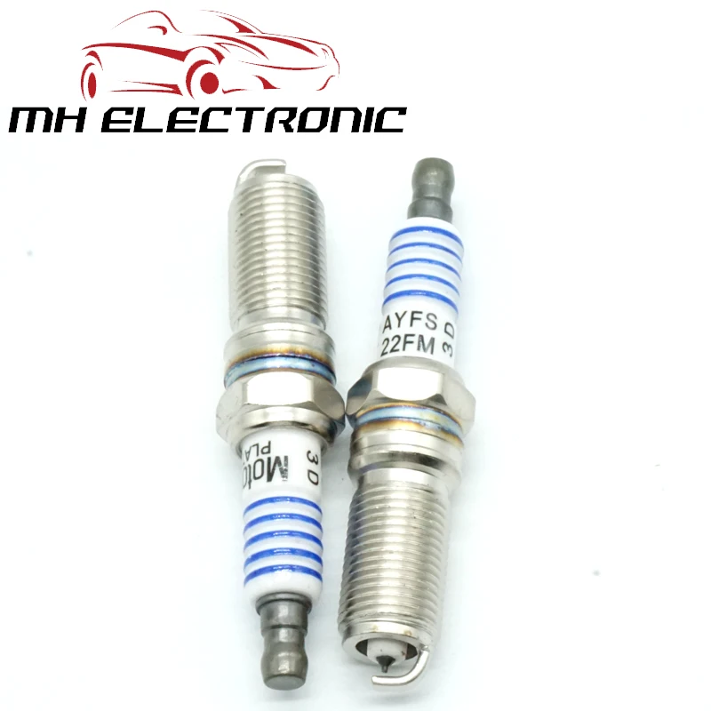 MH Электронный 2 шт./компл. SP 411 AYFS22FM свечи зажигания для Ford Edge Fusion Lincoln MKS MKX Mercury Mystique