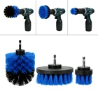 Щетка-скруббер для машины, 3 шт.компл., Набор Щеток Для плиточного раствора, автомобиля, домов на колесах, инструмент для чистки автомобиля, жесткие щетинки уход за автомобилем