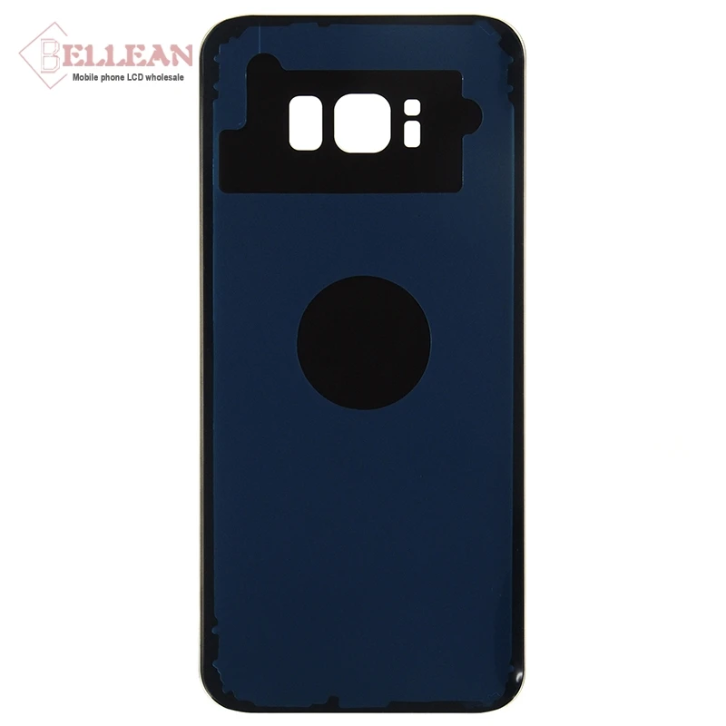 

10pcs HH G955 Back Glass Cover Case For Samsung Galaxy S8 Plus G955 Battery Back Cover Rear Door Housing Cover Repair Parts