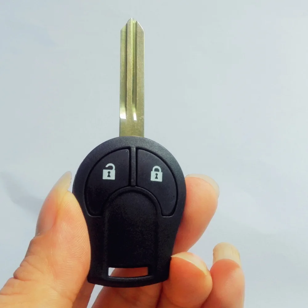 2 кнопки дистанционного ключа оболочки замена для Nissan Juke Note Micra Cube Qashqai |