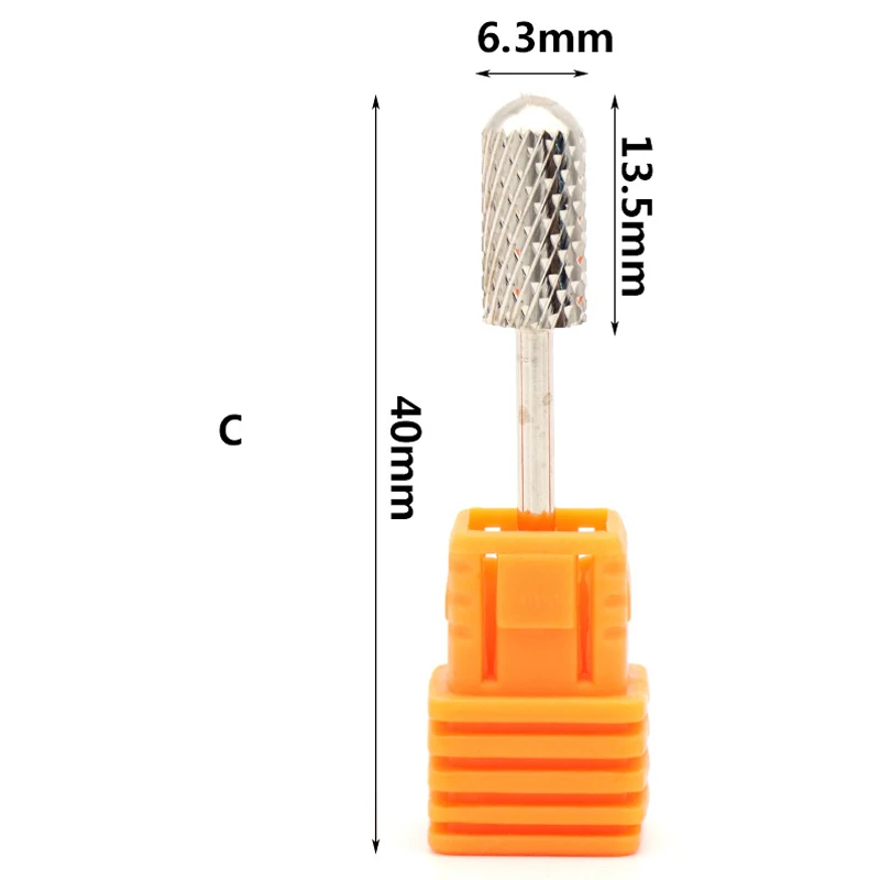 4 шт. 2 35 мм Серебряный гвоздь из вольфрамовой стали сплав Шлифовальная головка