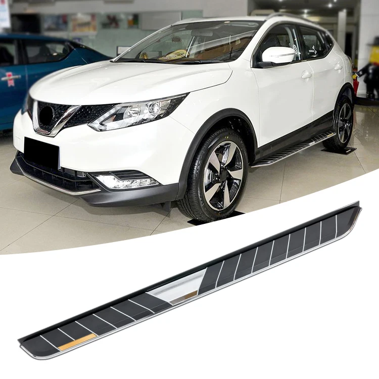 

Алюминиевая Подножка для NISSAN Qashqai 2014 2015 2016 2017 2018