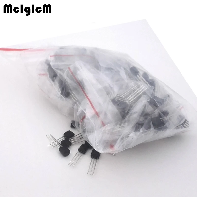 18valuesX10pcs = 180 шт. 2N2222 S9012 S9013 S9014 A1015 C1815 S8050 S8550 TO-92 смешанный набор