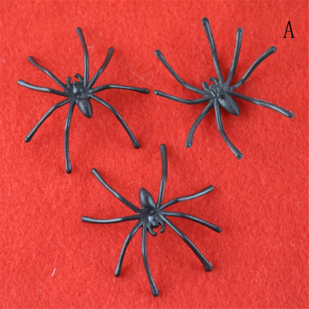 Розыгрыши реквизит 10 шт. забавный светящийся зеленый черный пластиковый