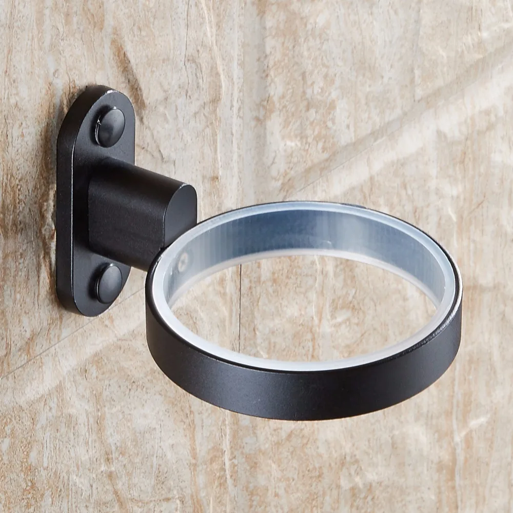 Бесплатная доставка Аксессуары для ванной настенный черный Космический