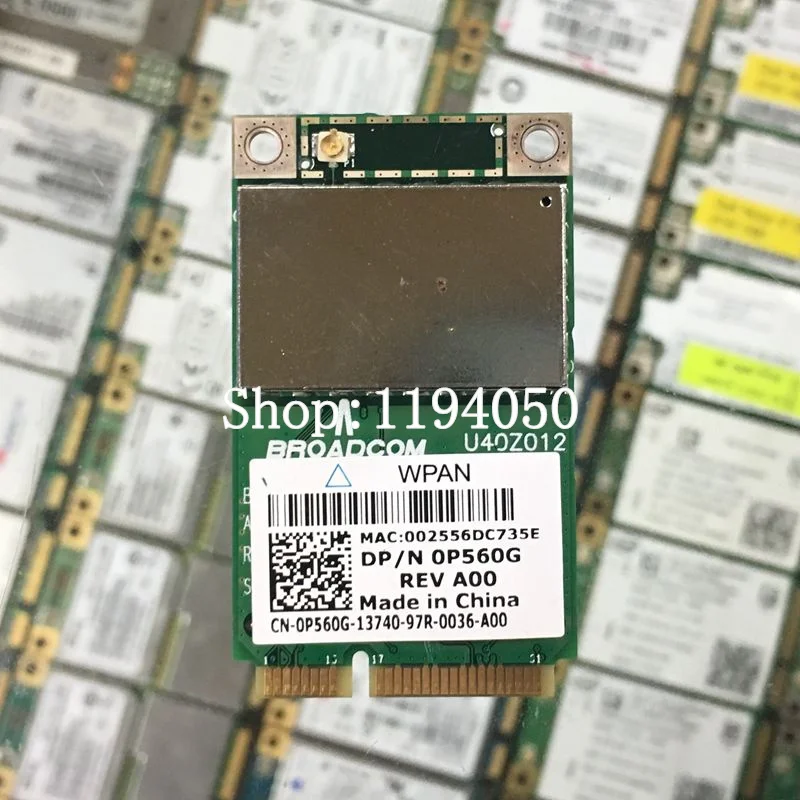 Беспроводной модуль Dell 370 Bluetooth latitude E5400 E5500 E6400 M2400 M4400 M6400 BMC92046 BT|dell wireless|dell bluetooth