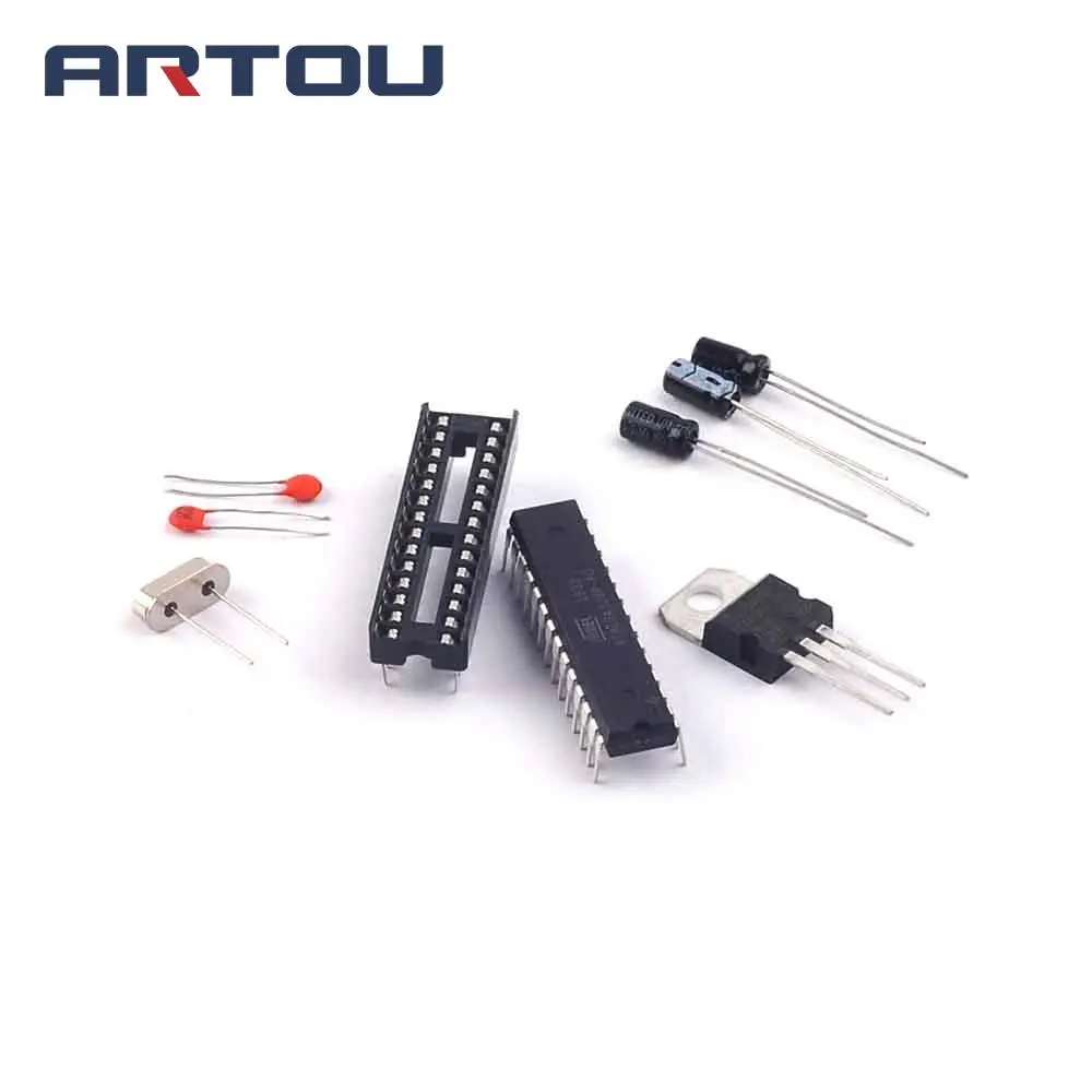 ATMEGA328P-PU загрузчик + DIP-разъем комплект кристаллов 16 МГц | Электронные компоненты и