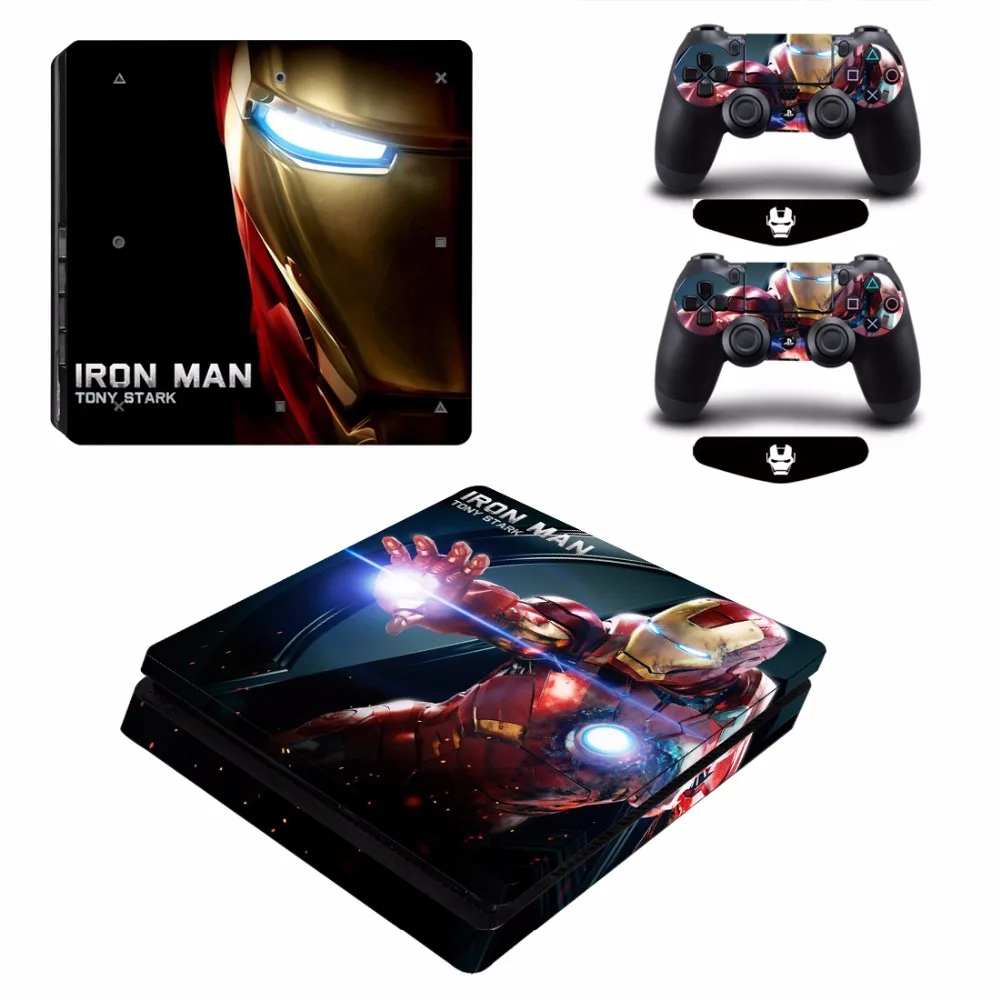Виниловая наклейка ARRKEO мстители для PS4 тонкая на кожу Sony PlayStation 4 консоль и 2