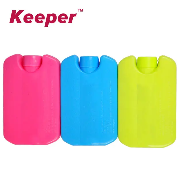 Мини HDPE ледяные сумки холодильники для бутылок коробка синий ледяной лист 150 мл