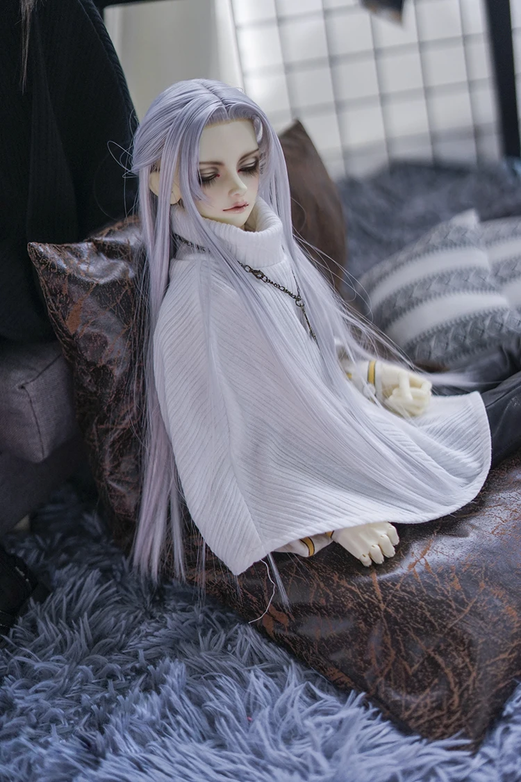 Кукольное платье BJD подходит для 1/3 1/4 1/6 MSD накидка с высоким воротником