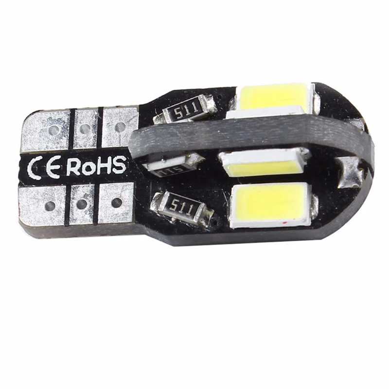 10 шт. светодиодные лампы T10 T15 W5W 194 SMD 5630 5730 t10 8 8smd 400 люмен 12 В|t10 smd|canbus error freeerror free |