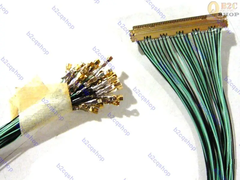 Светодиодный кабель с полным проводом 20453 50Pin LVDS EDP 0 5 мм для ЖК контроллера