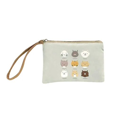 Кошелек для монет женщин и девушек симпатичный холщовый кошелек наличных