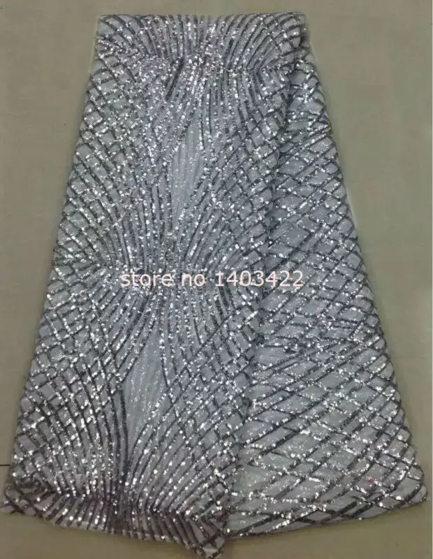 Tulle Net Lace Fabric Newest African French For Wedding Dress High Quality Nigerian fabrics for party 5Y/Lot ST631 | Дом и сад