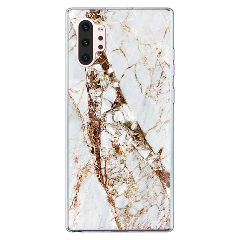 ysbaiya Чехол с мраморными цветами для samsung Galaxy Note 10 Pro, чехол для samsung Galaxy A50 A70 A20e A30 A40, прозрачный чехол с геометрическим рисунком ананаса - Цвет: ysbaiya