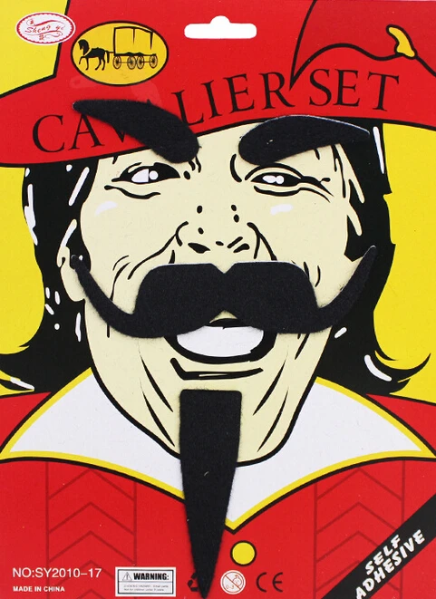 10 комплектов костюм на Хэллоуин и Рождество нарядное платье с имитацией усов