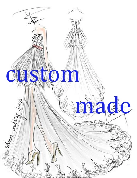

custom made wedding dress
