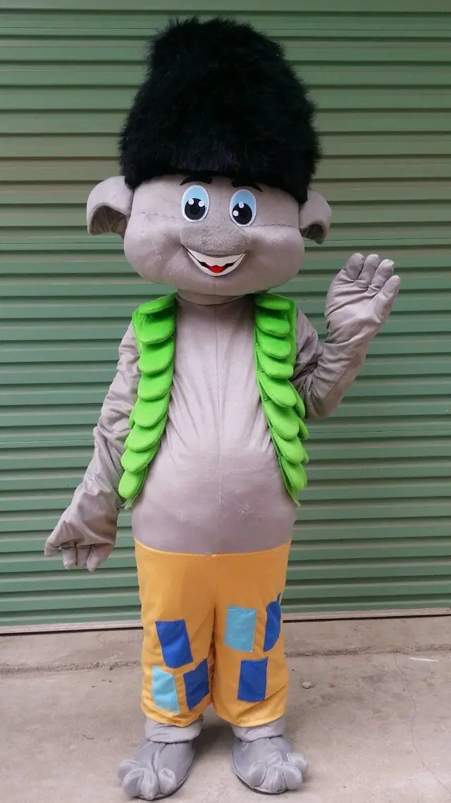 Горячая Распродажа 2017 костюм талисмана троллей парадный парад качественные