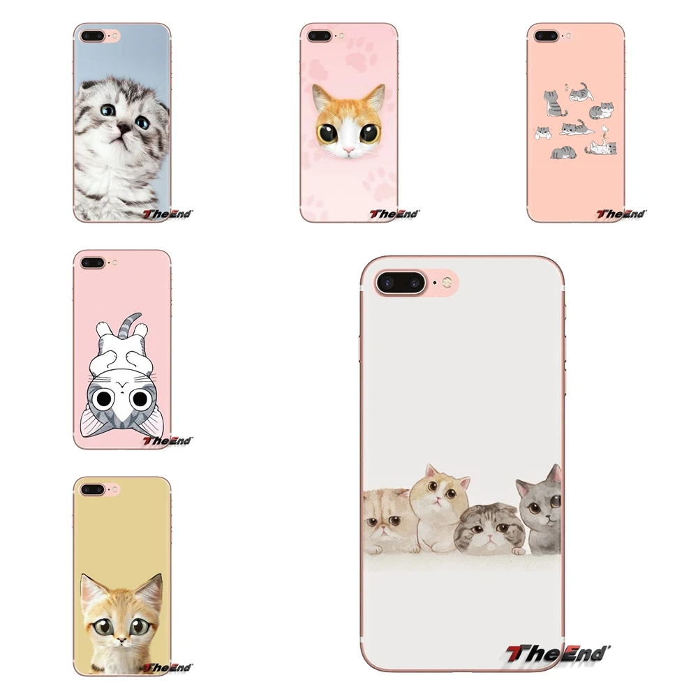 Soft Transparent Shell Covers For Xiaomi Redmi 4A S2 Note 3 3S 4 4X 5 Plus 6 7 6A Pro Pocophone F1 Animal Cat Grain |