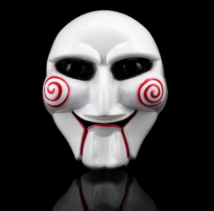 FUNNYBUNNY Saw Jigsaw кукольная маска для лица ужас одеваются костюмы на Хэллоуин Косплей Вечерние