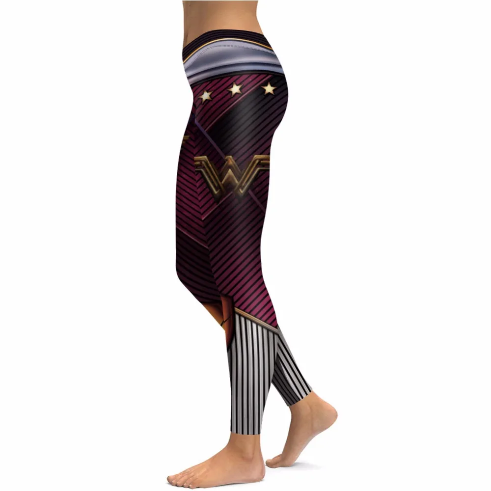 SERANDMIDO Marvelous Woman Leggings Slim Sexy Workout Girls Pants Casual High Waist Elastic Fitness Womens Leggins TTTY-005 | Женская