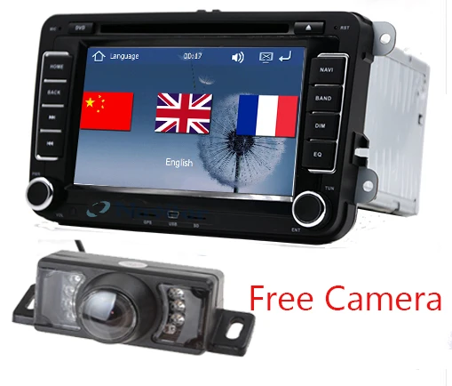7 &quotавтомобильный DVD GPS Встроенный микрофон CanBus Поддержка оригинальный VW UI для