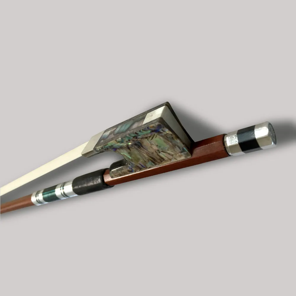 Высококачественный скрипки Лук Скрипка Abalone ракушка из бразильского дерева