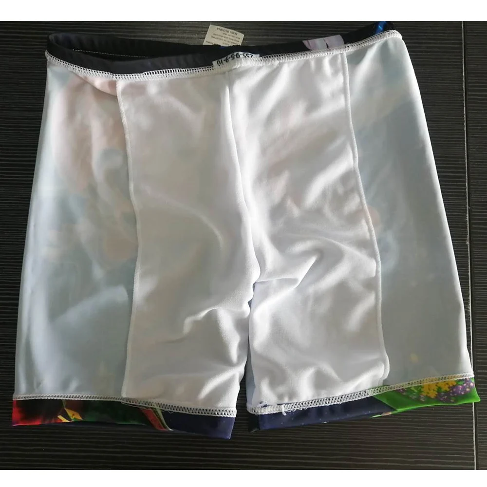 THIKIN Amine Cute Cartoon Pokemon Pikachu Print Kids Boys' Swimming Trunks Summer Beachwear Children Swimsuits Elastic