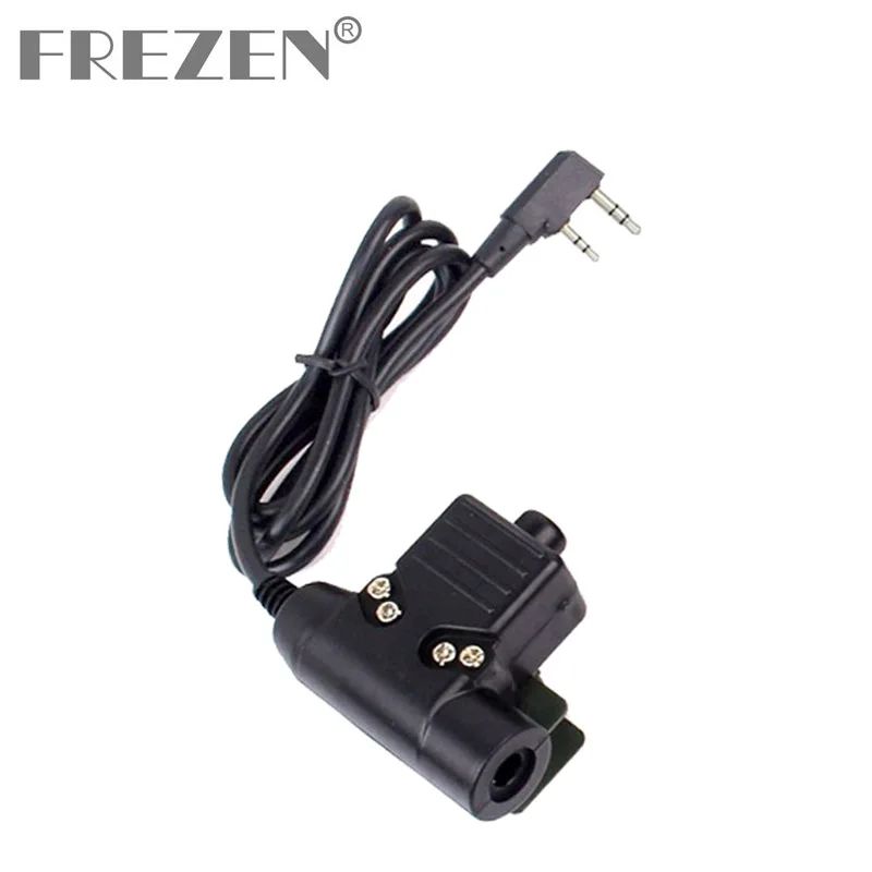 HD02 Z tactical Bowman Elite II Wireless Headset With U94 PTT For Walkie Talkie Kenwood Baofeng UV-5R UV-5X UV-82 Radio