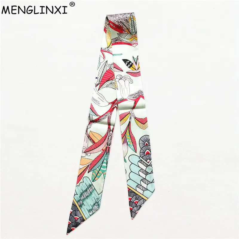 2021 дизайнерский бренд Hummingbird шелковый шарф женский для волос модный шейный