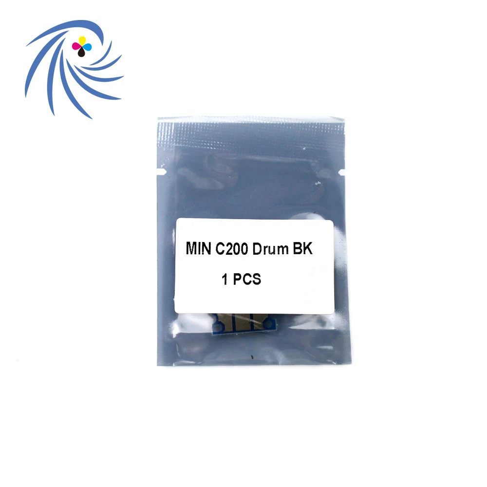 10 шт. 70k IU211K IU212K IU313K черный чип барабана для Minolta BIZHUB C253 C353 C200 C203 Develop ineo + 200 блок