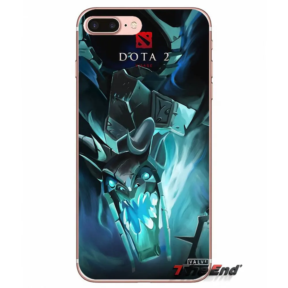 Для Apple iPhone X 4 4S 5 5S SE 5C 6 6S 7 8 Plus 6Plus 7plus 8plus Fundas Coque Wraith NS Dota 2 Dota2 мягкий чехол с принтом