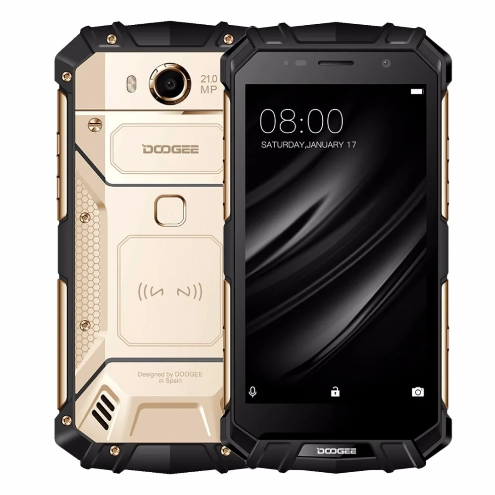 DOOGEE S60 смартфон с 5 2 дюймовым дисплеем восьмиядерным процессором ОЗУ 6 ГБ ПЗУ 64