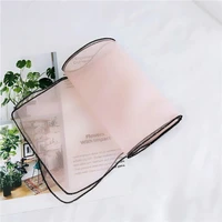 The new solid color organza little short paragraph summer long scarf wrapping scarves all-match scarf thin scarf Variety