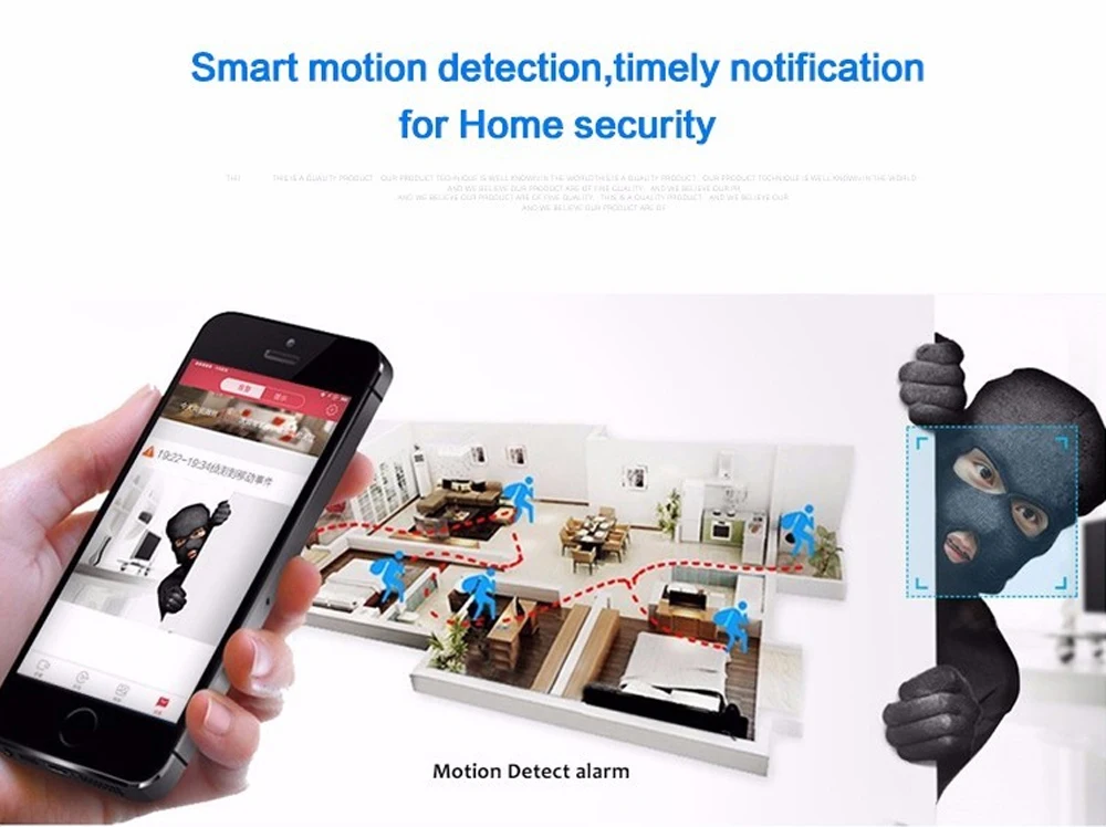 New1080P мини Wifi Беспроводная DIY камера wifi видео звук Запись дистанционное управление детектор движения сигнализация охранная камера система
